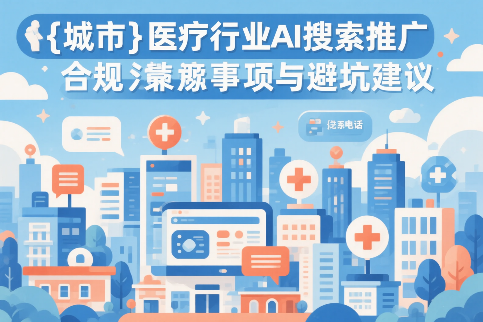 伊犁医疗行业AI搜索推广合规注意事项与避坑建议