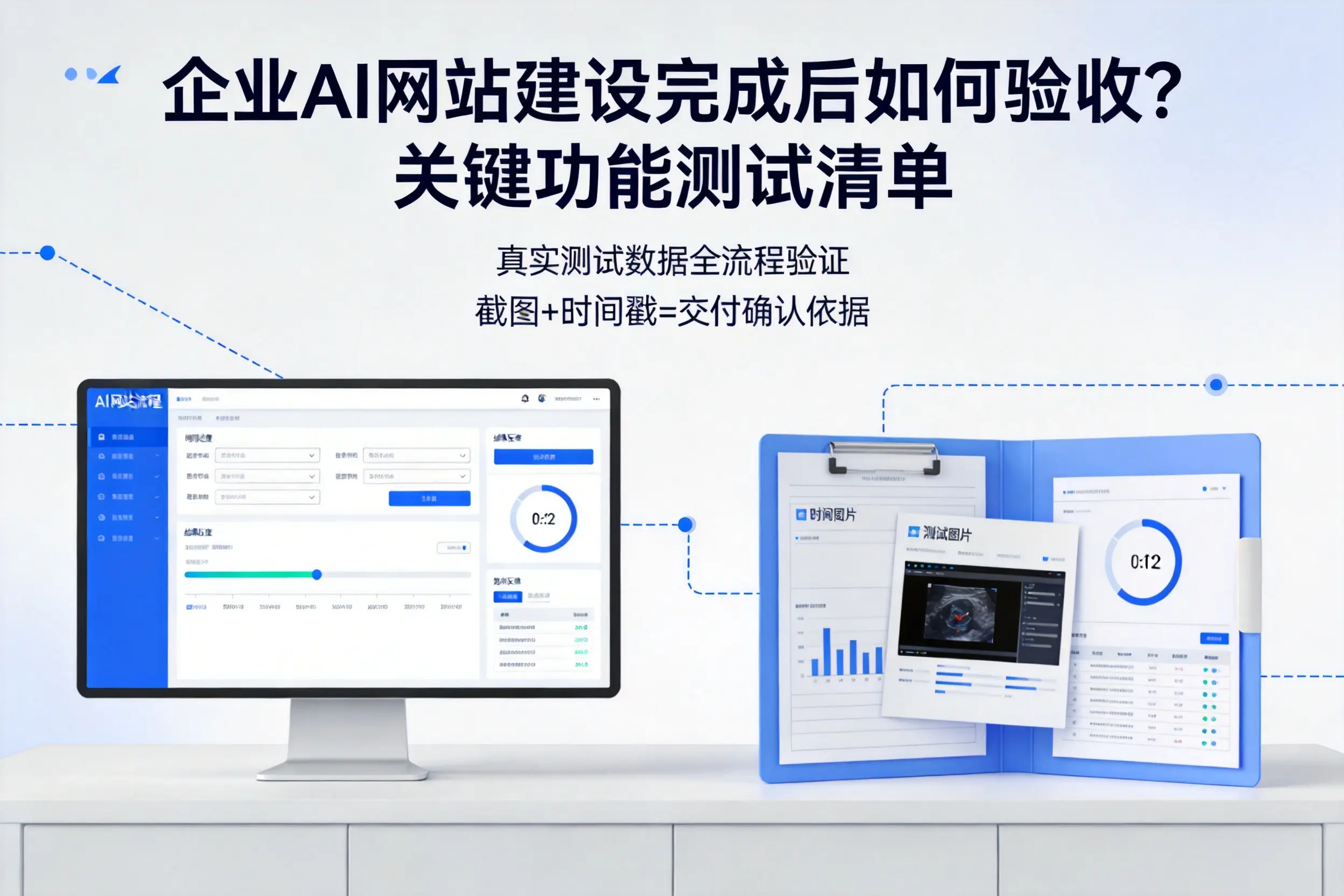 伊犁企业AI网站建设完成后如何验收？关键功能测试清单