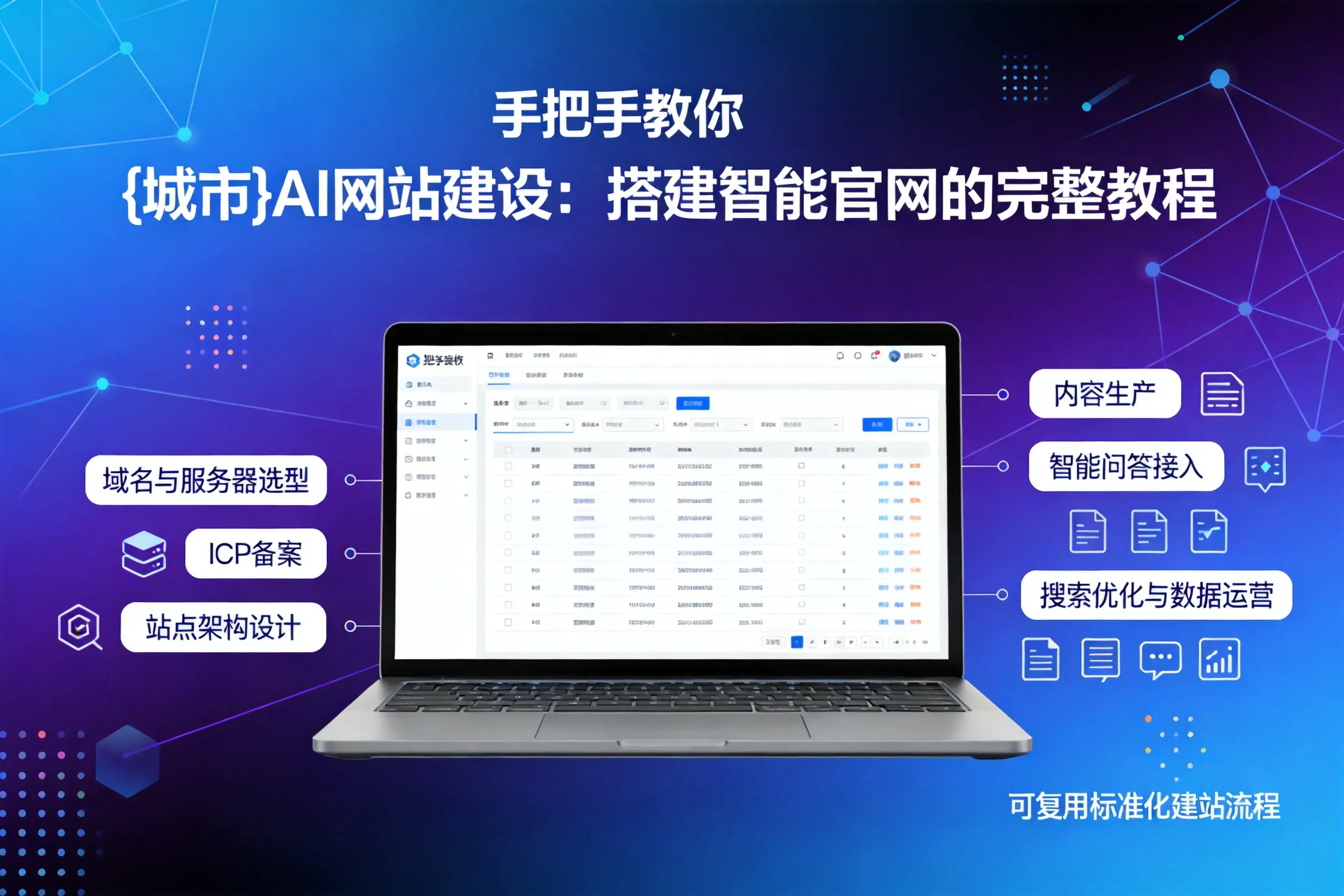 手把手教你伊犁AI网站建设:搭建智能官网的完整教程