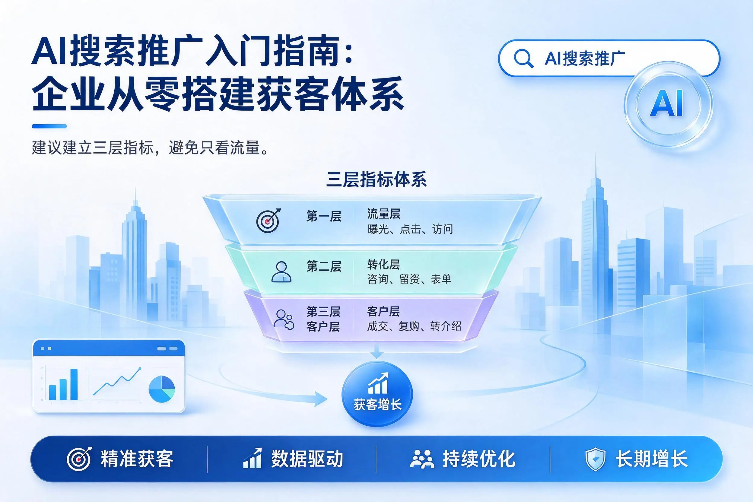 AI搜索推广入门指南:伊犁企业从零搭建获客体系